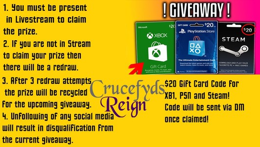 Steam Microsoft Psn 20 Gift Card Code Giveaway Playr Gg