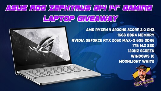 online contests, sweepstakes and giveaways - Oldpeepsgamin ! $1400 Gaming Laptop giveaway
